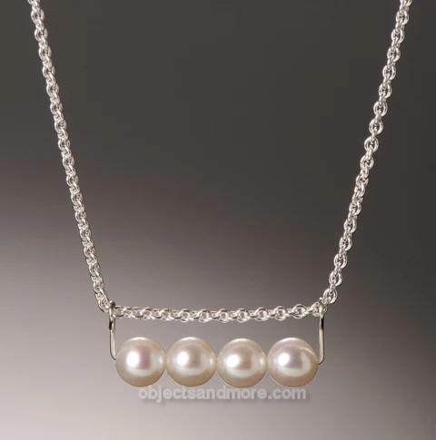 Pearl Foursome Pendant by NAOMI